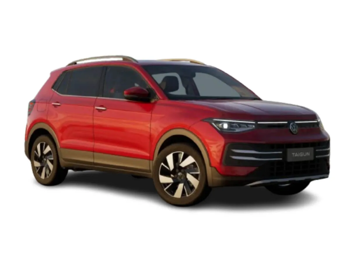 Volkswagen Taigun Wild Cherry Red Metallic